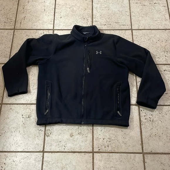 ⭐️⬇️ Under Armour Men’s Fleece Full-Zip Jacket with Zip Pockets - UNISEX - Picture 1 of 16